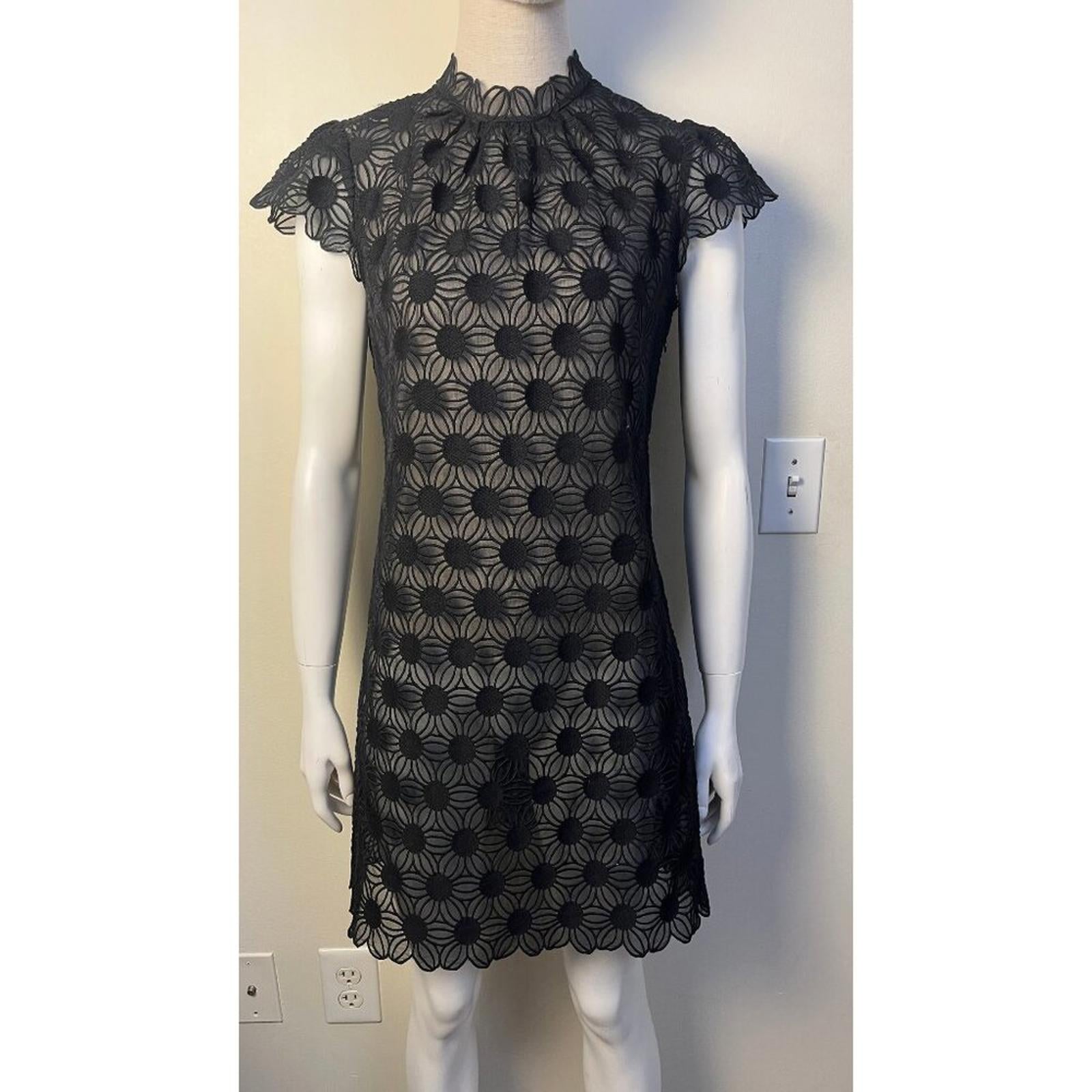 MILLY GUIPURE Lace Sheath Dress