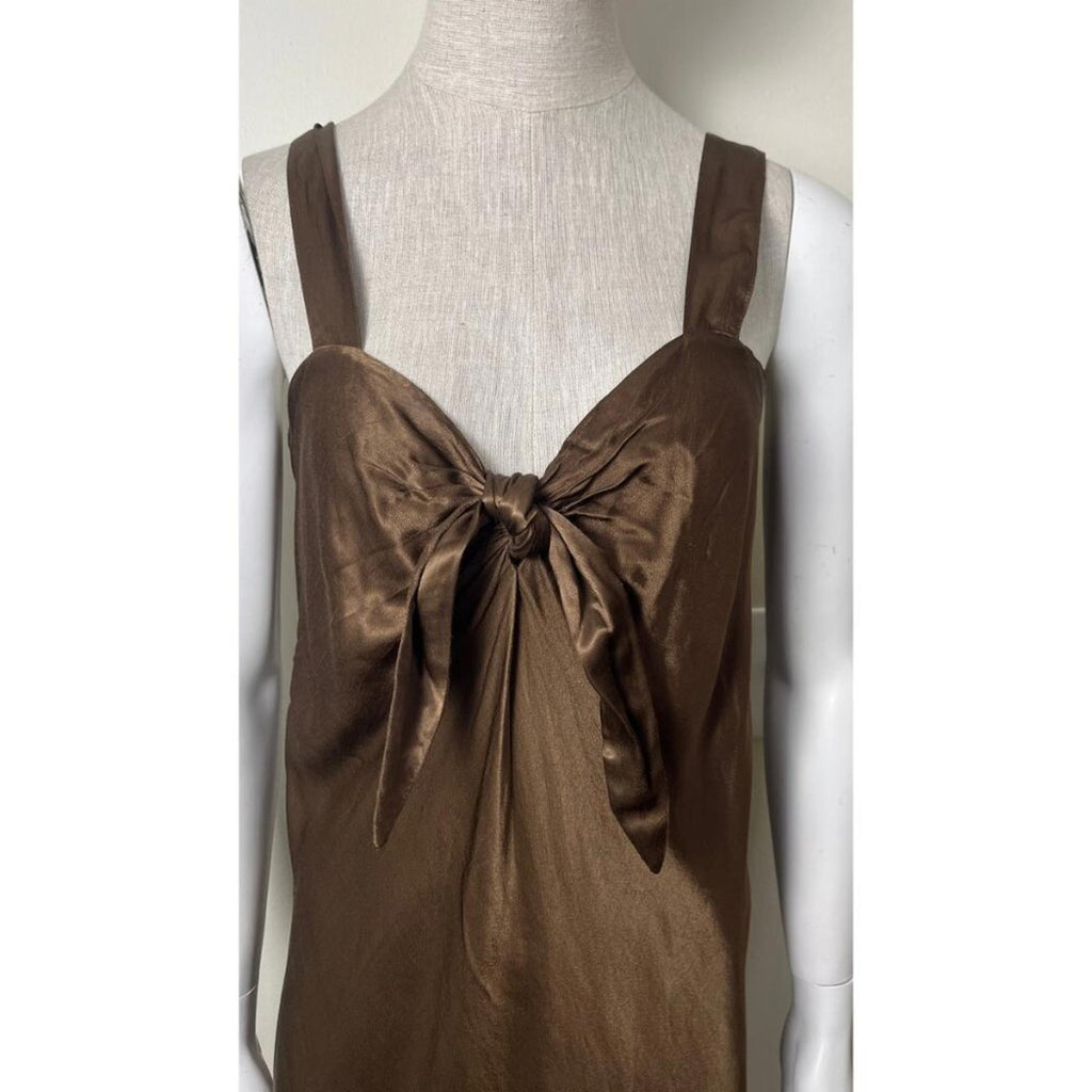 RAQUEL ALLEGRA SILK SLIP DRESS 6women