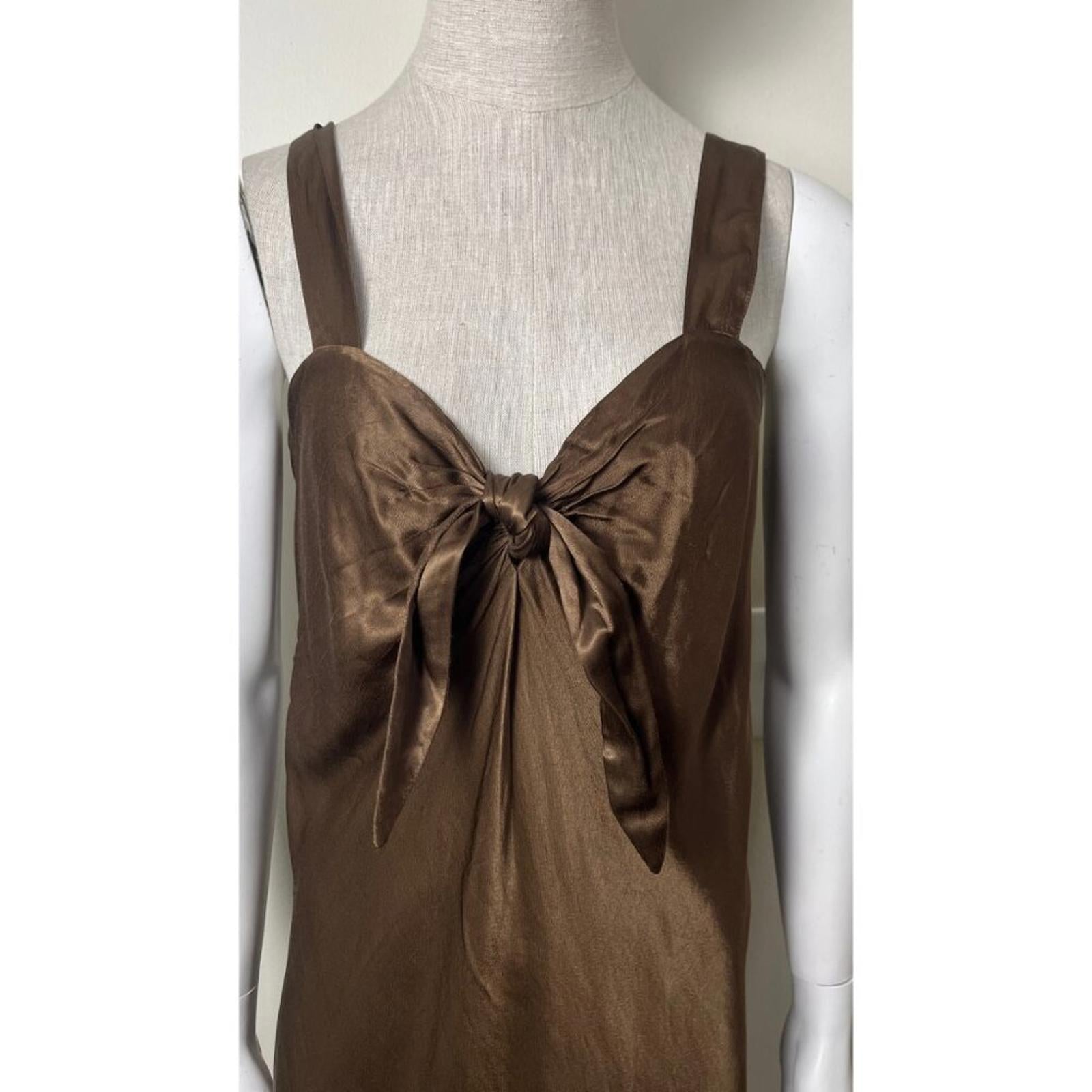 RAQUEL ALLEGRA SILK SLIP DRESS 6