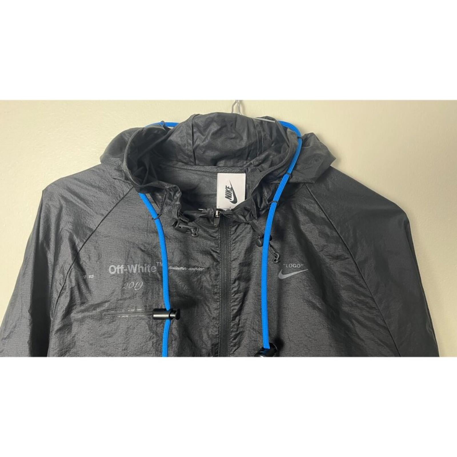 OFF WHITE X NIKE Perforated Track Jacket