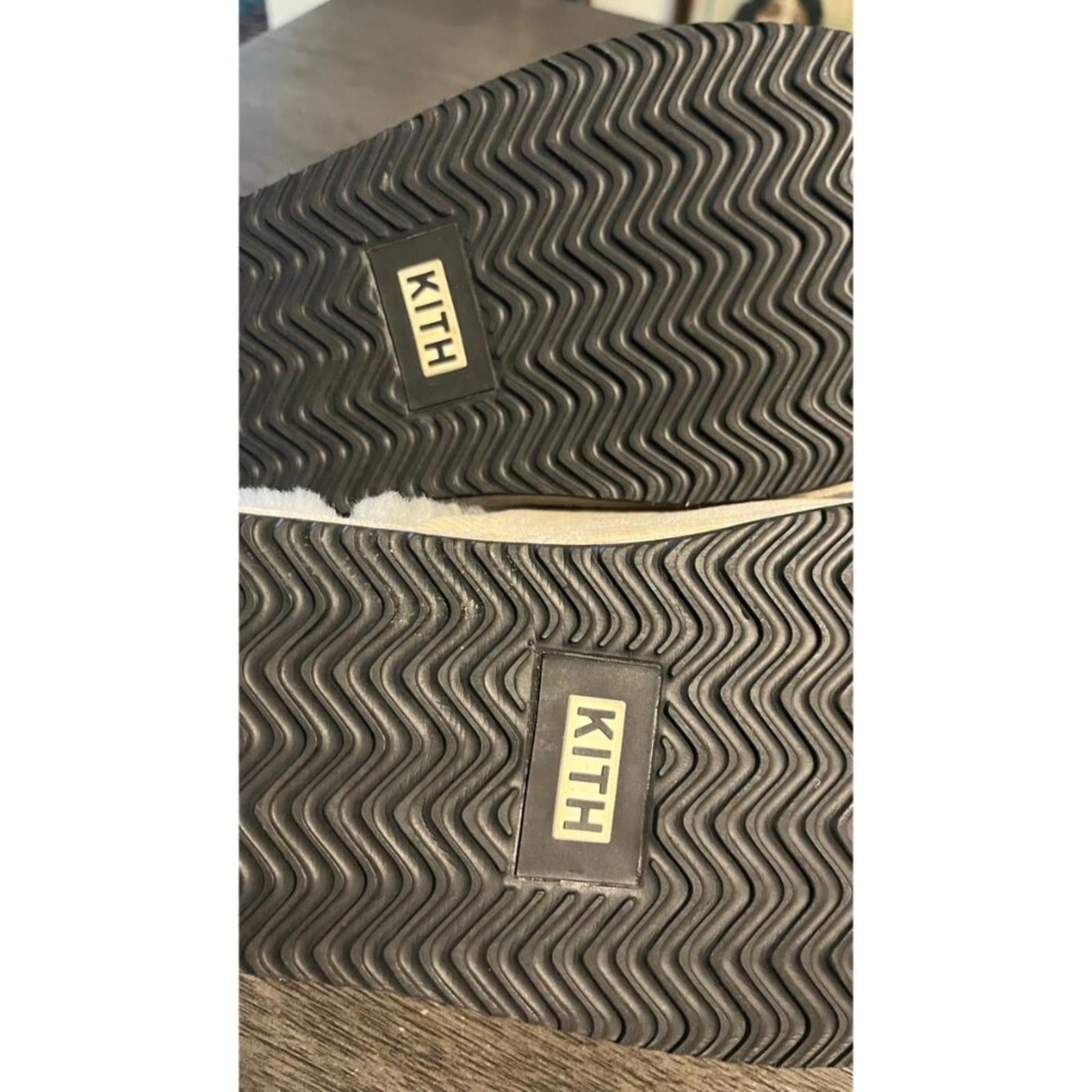KITH X RUSSELL ATHELETIC Corduroy Sherpa Slides