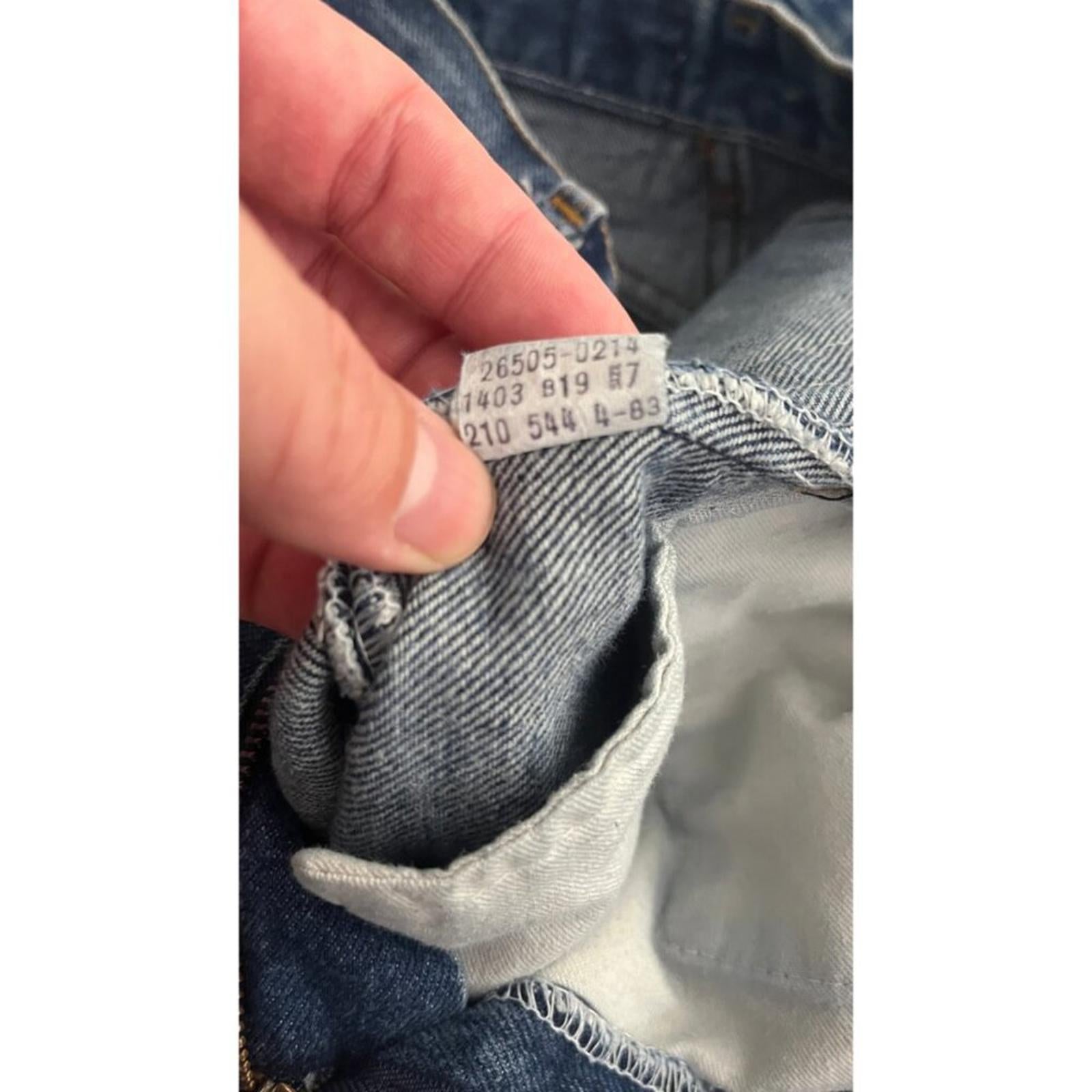 LEVIS 505 80'S High Waist Mom Jeans