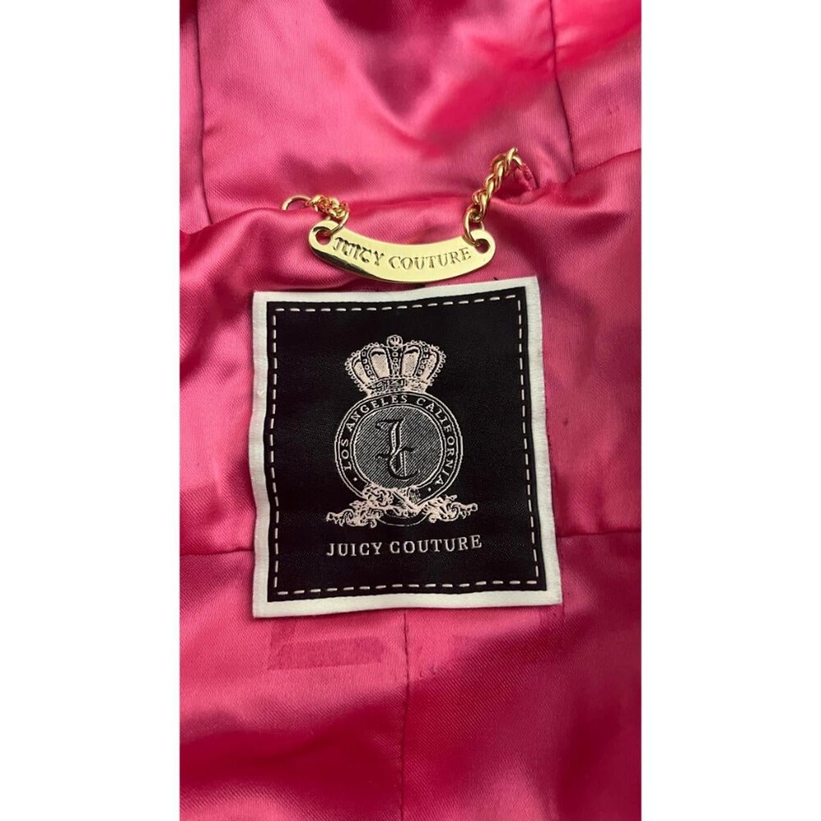JUICY COUTURE Lambskin Leather Jacket