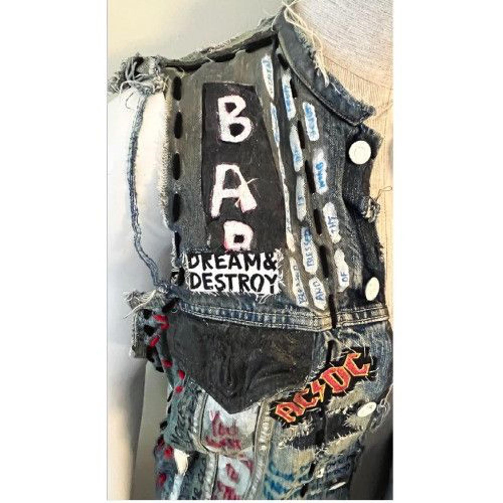 DREAM & DESTROY Destroyed Denim Vest