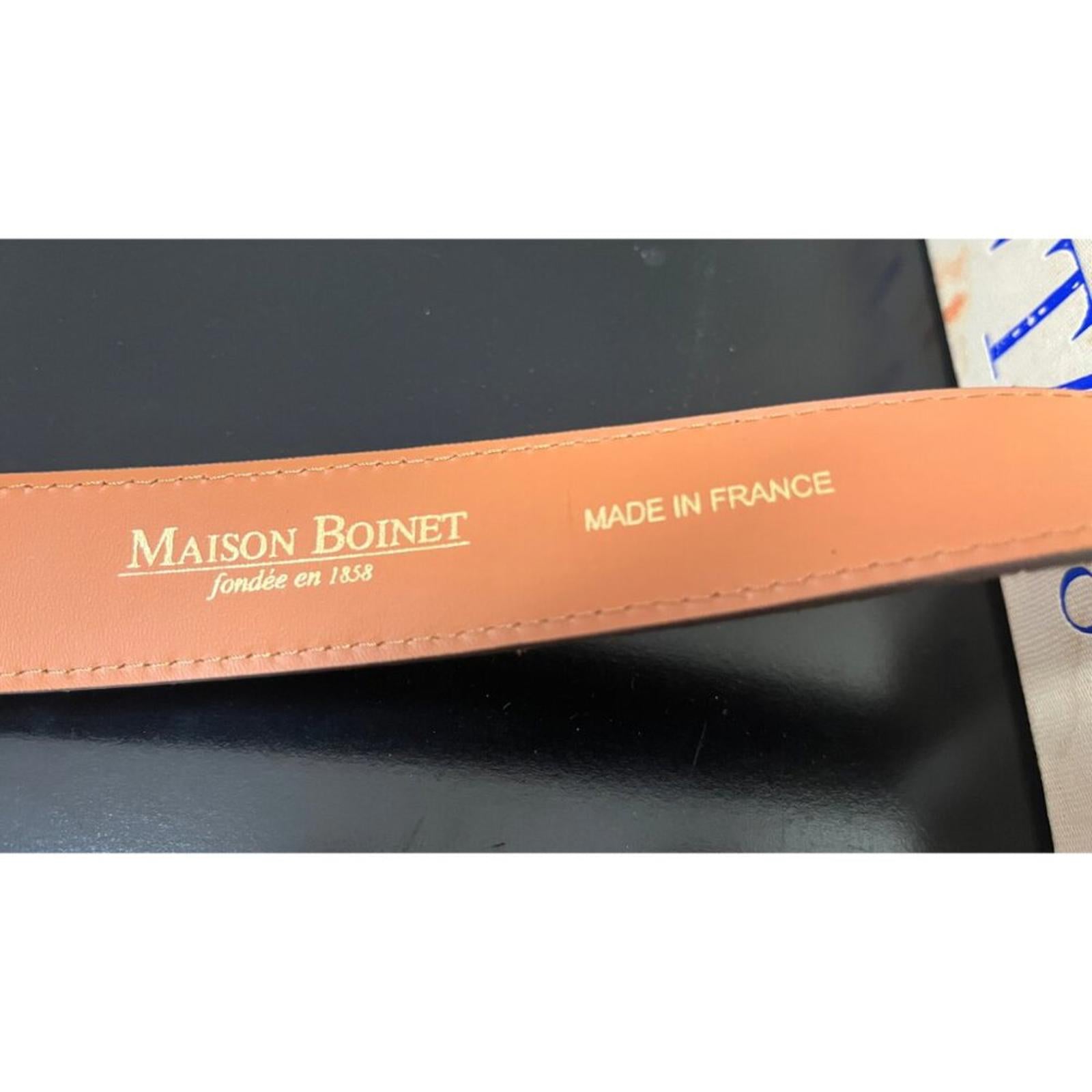 Maison Boinet Python Belt