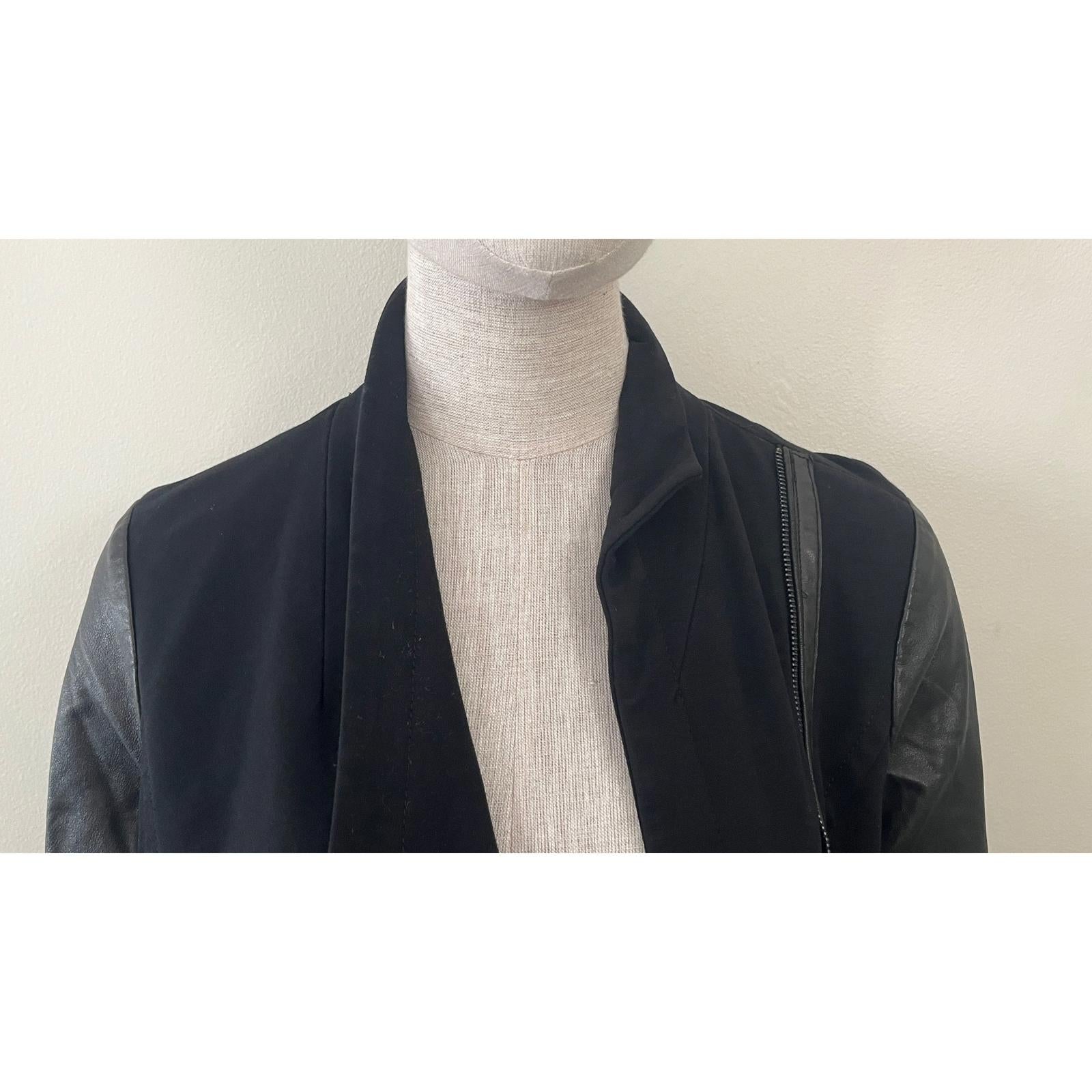 RUDSAK Avant Garde Asymmetrical Leather Jacket