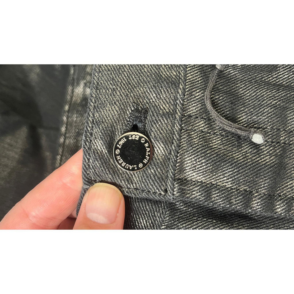 RALPH LAUREN Black Label Wax Jeans