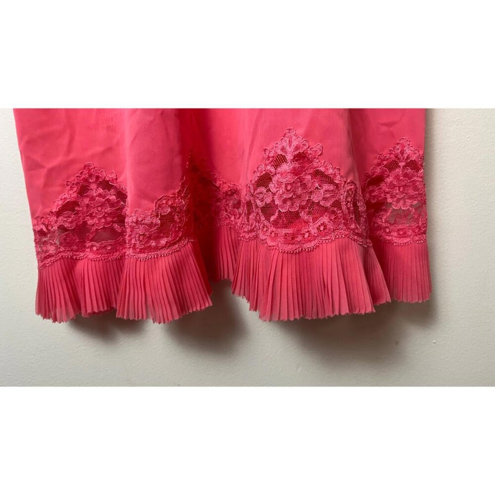 VANITY FAIR Pleated Slip Dress