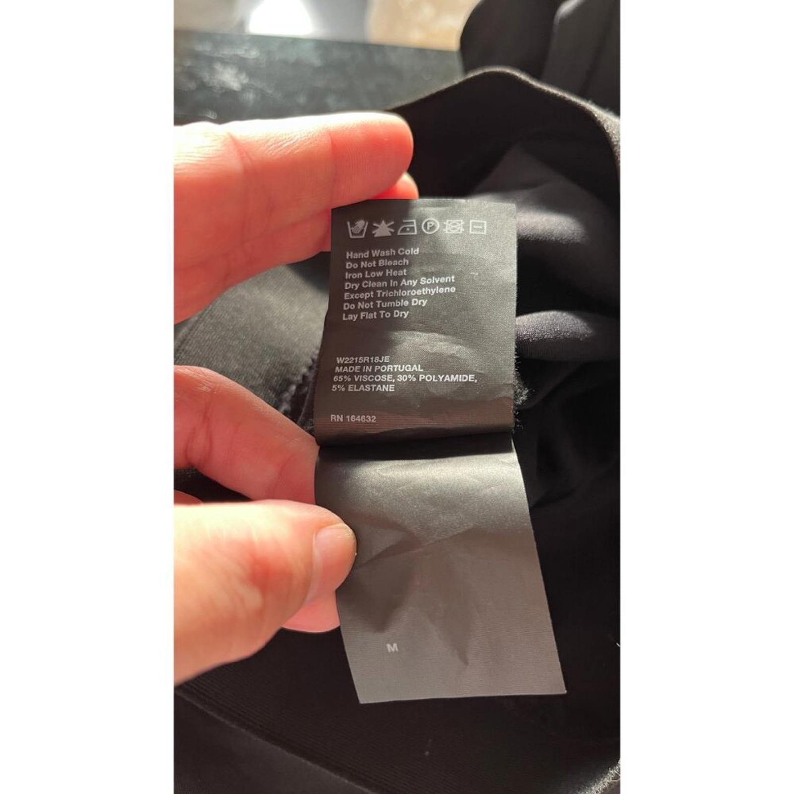 WARDROBE.NYC  X RHW STRETCH FLARED SLIM FIT HIGH WAIST PANTS