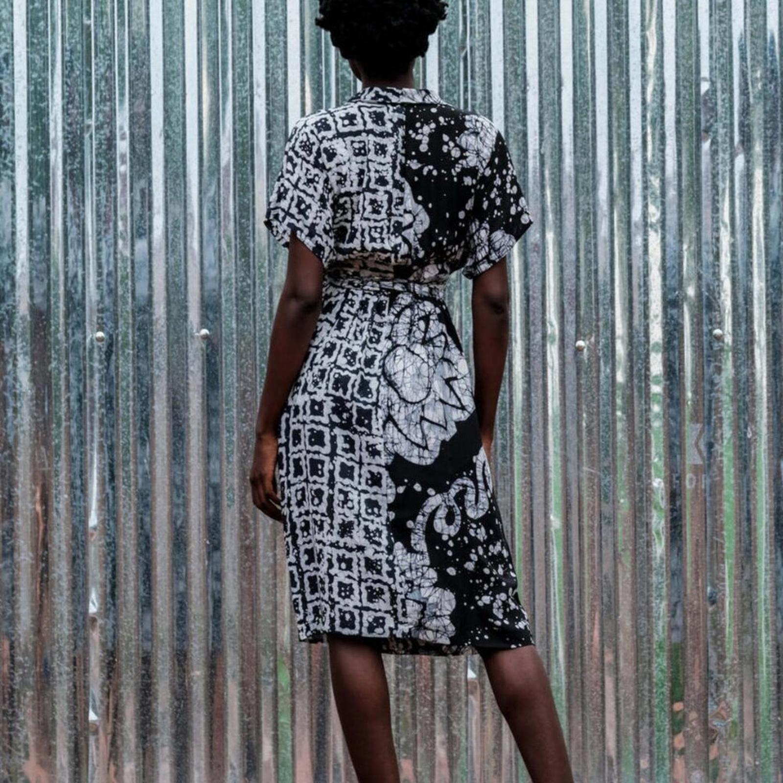 OSEI DURO Sampa Hand Dyed Custom Dress