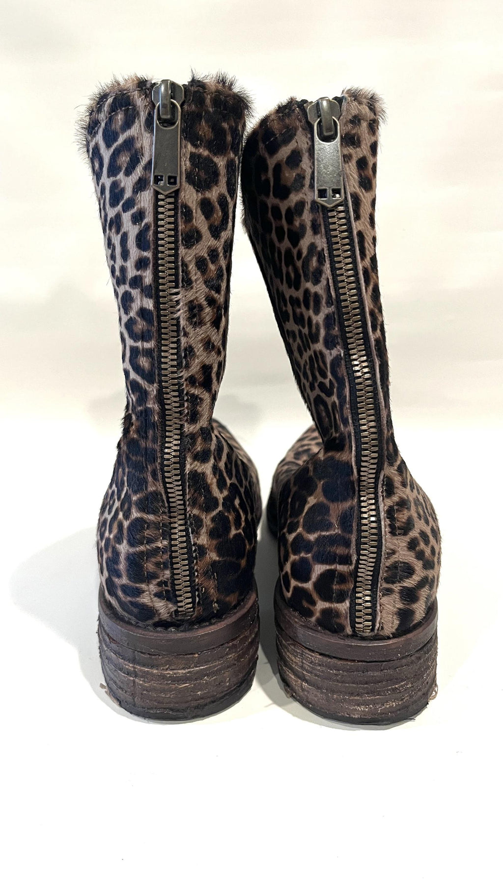 SAVAS THE LEGEND CALF HAIR ZIP BOOTS