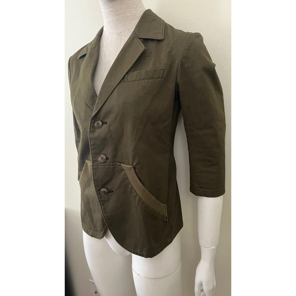 Y'S YOHJI YAMAMOTO Green Army Jacket