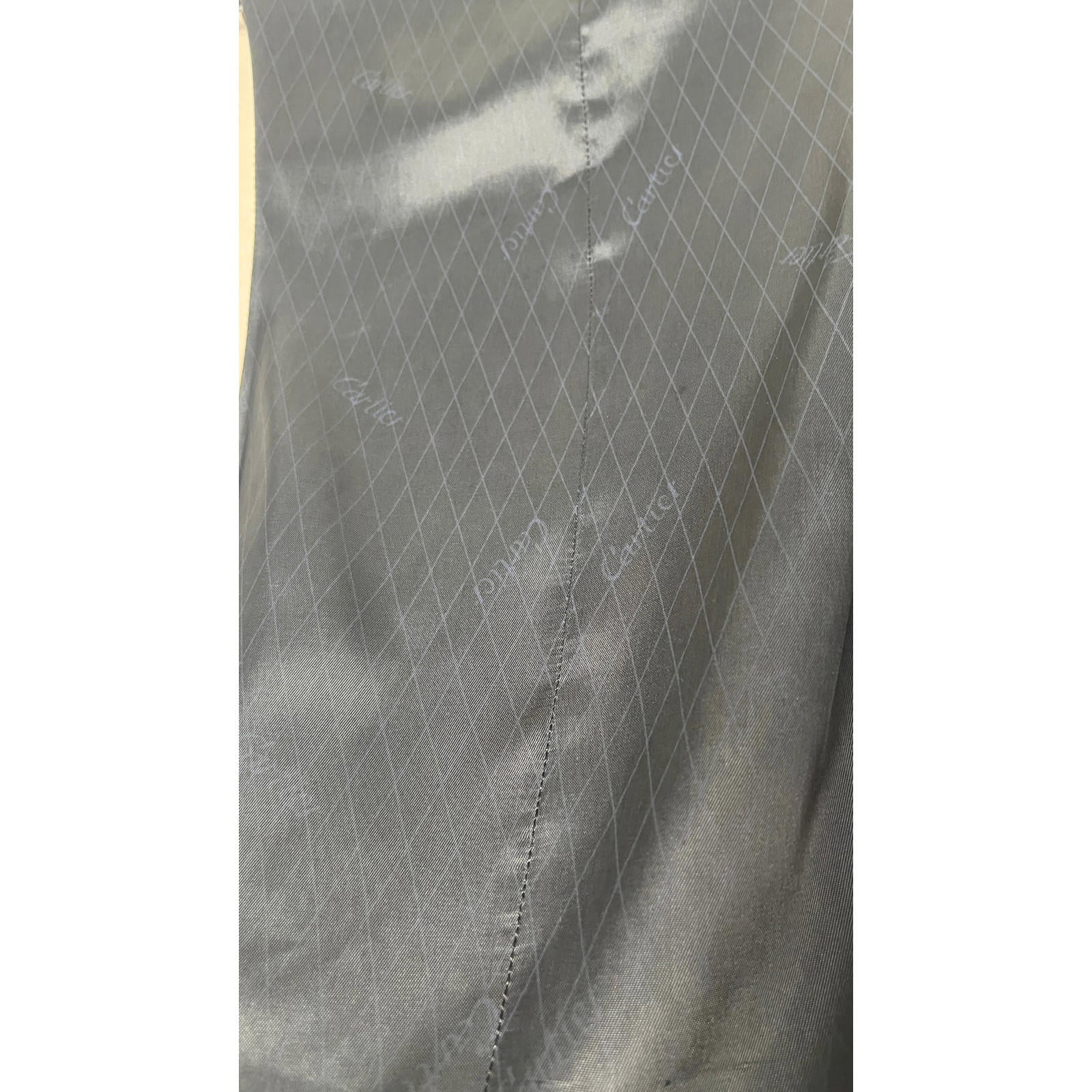 VINTAGE CARTIER SUIT VEST S