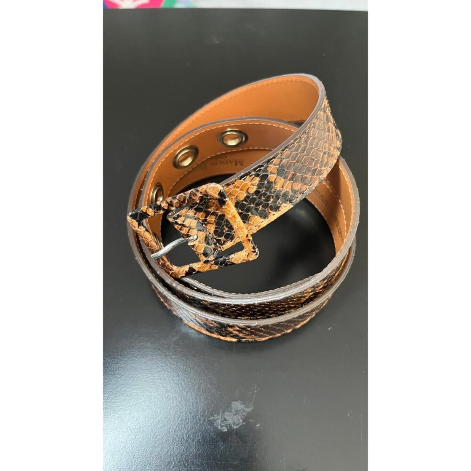 Maison Boinet Python Belt