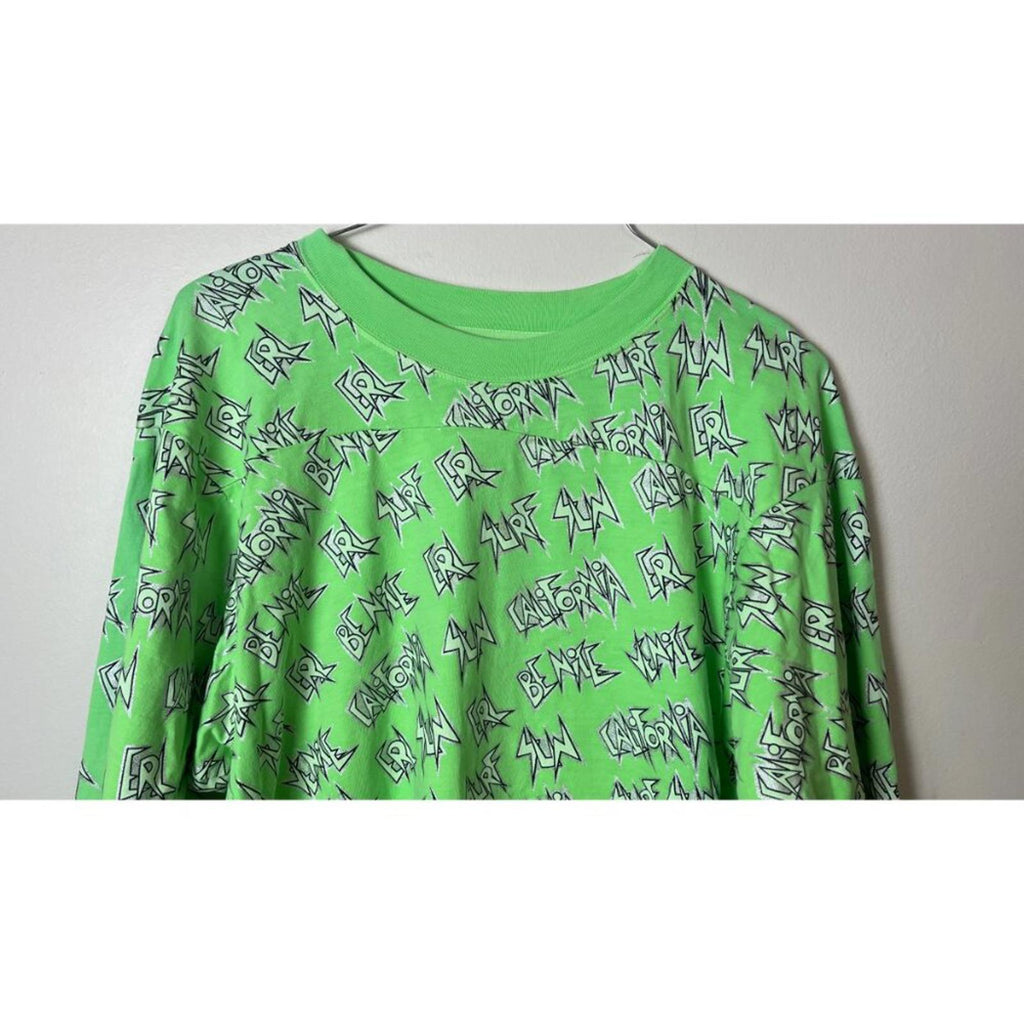 ERL SURF VENICE Metallic Script Shirt