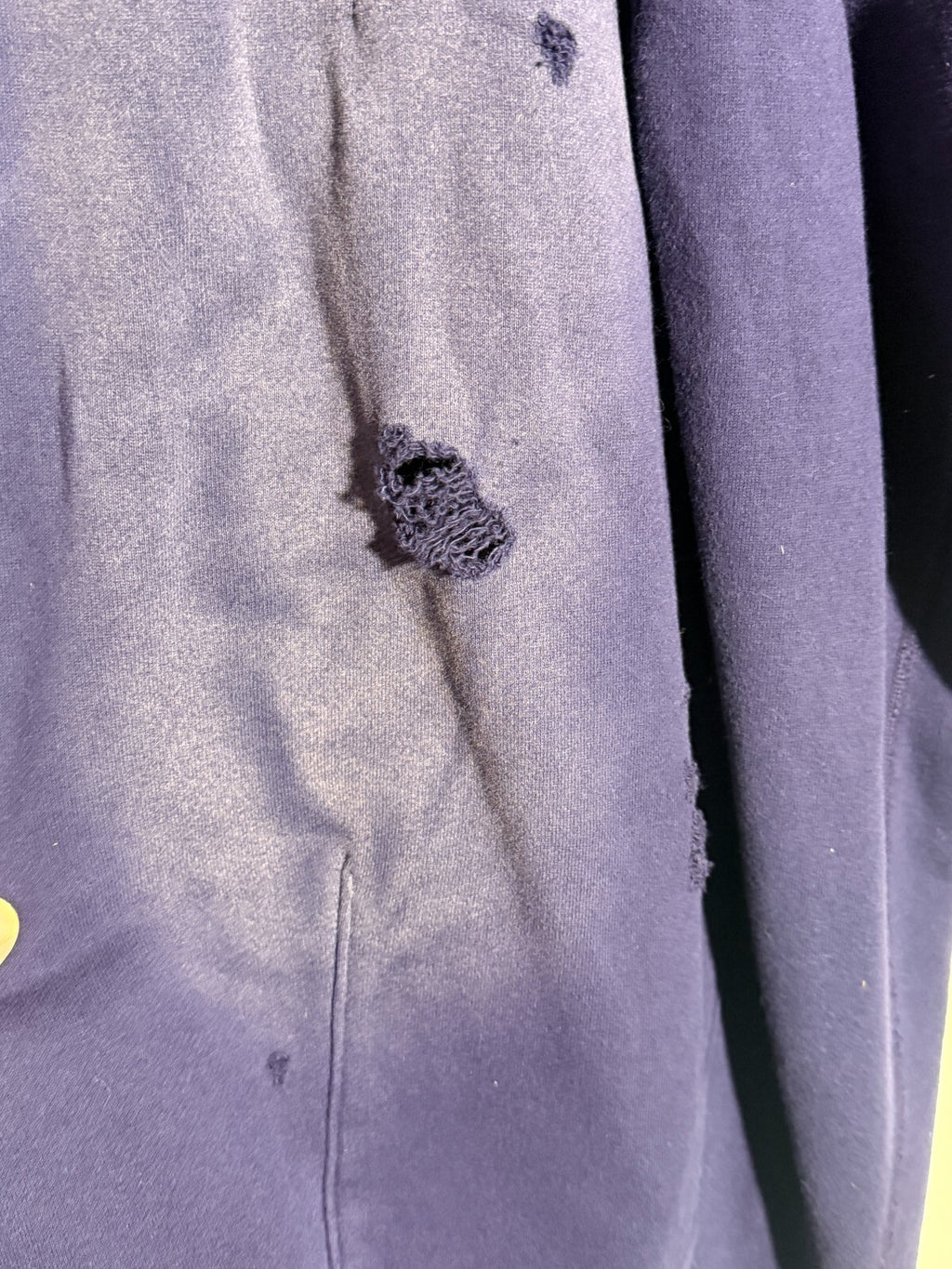 Needles Deconstructed H.D. Sweatpants Cotton French Terry Purple L NEPENTHES