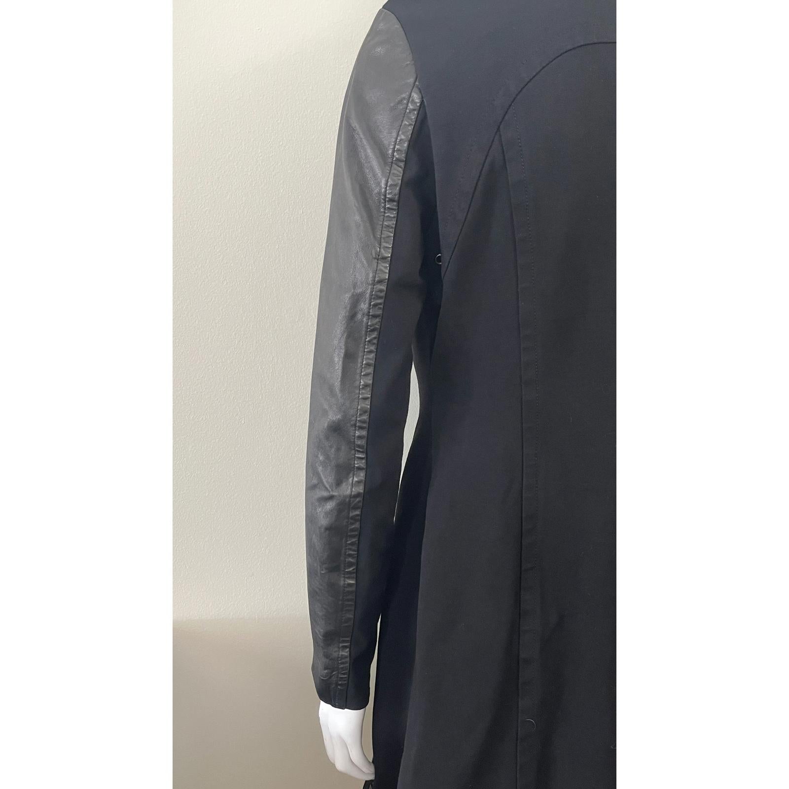RUDSAK Avant Garde Asymmetrical Leather Jacket