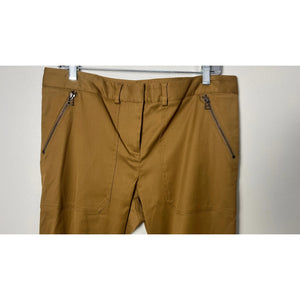 Veronica Beard Dune CARGO PANT size 12 CARAMEL