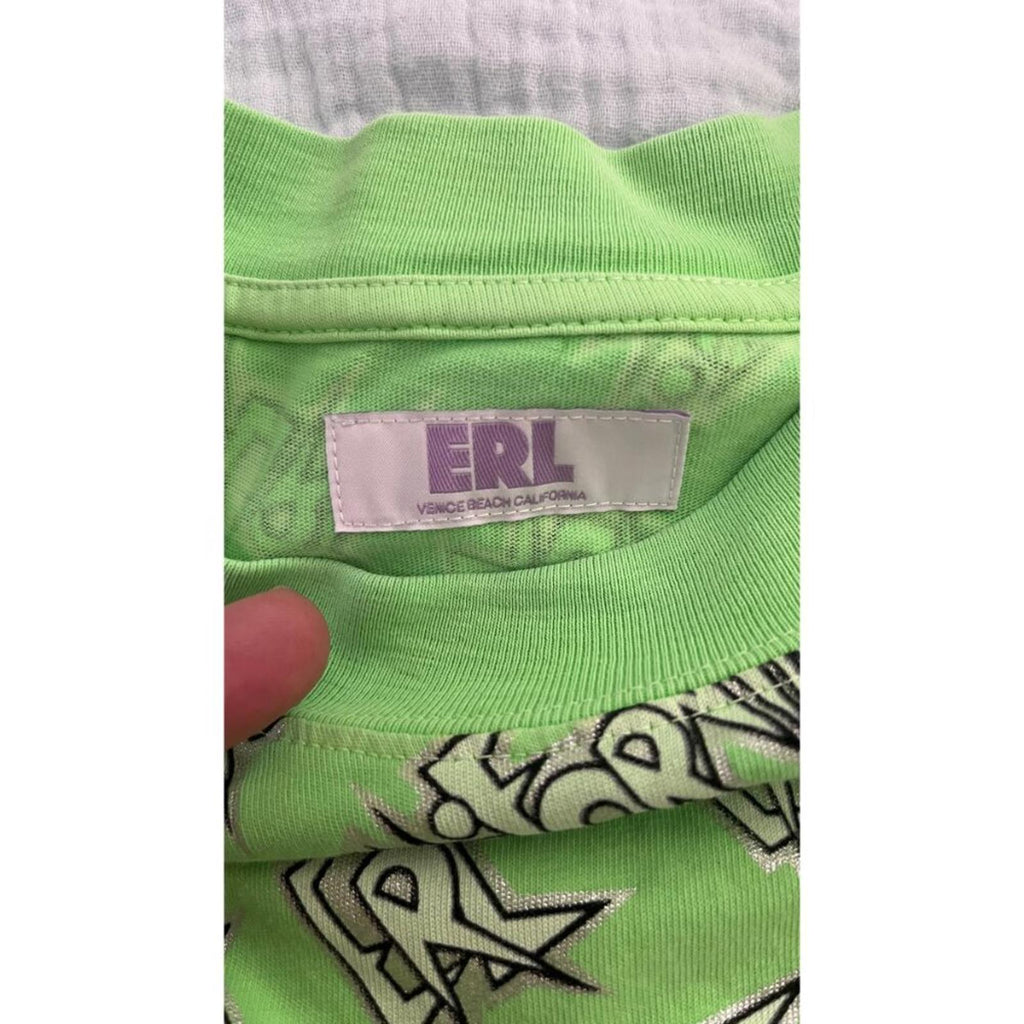 ERL SURF VENICE Metallic Script Shirt