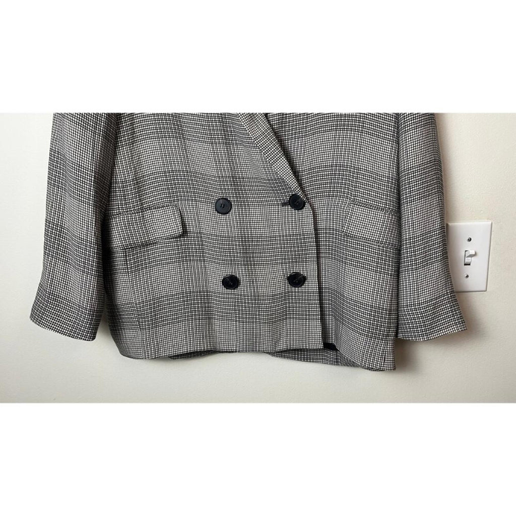 ALL SAINTS Double Breasted Oversized Fit Jacket