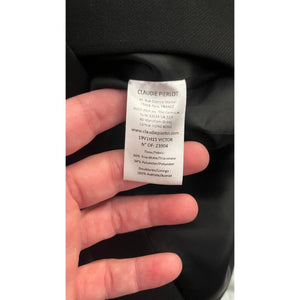 CLAUDIE PEIRLOT STRUCTURED BLACK JACKET 36 4/6