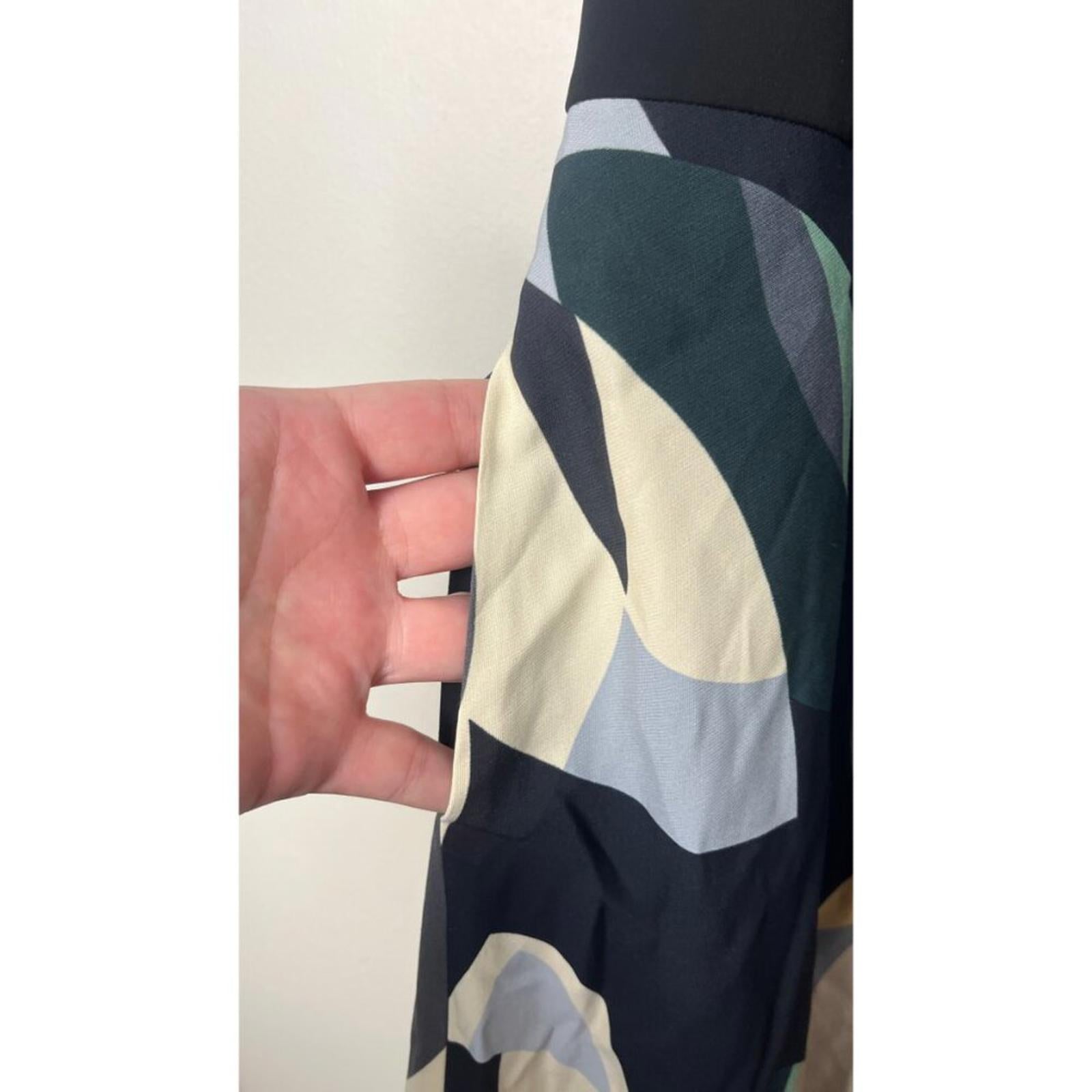 LAFAYETTE 148 Geometric Print Dress