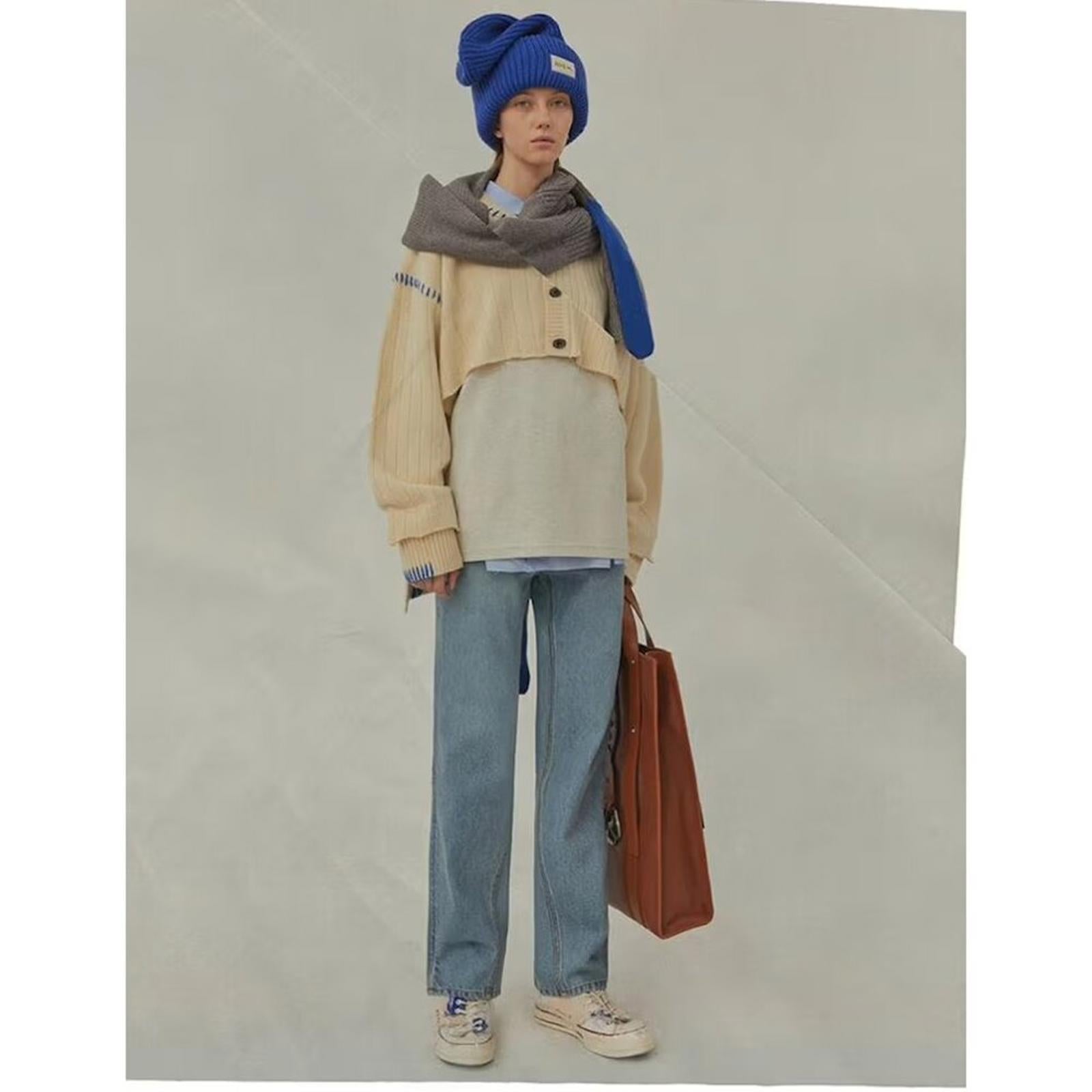 ADER ERROR 2020 Runway Cropped Sweater