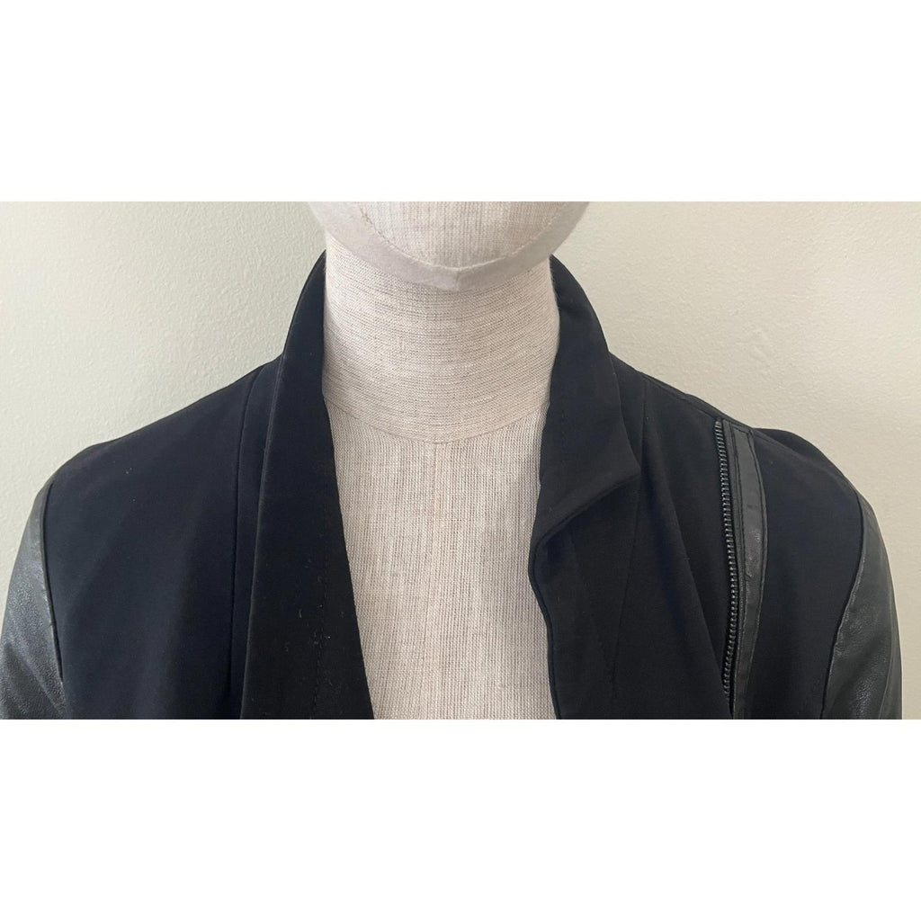 RUDSAK Avant Garde Asymmetrical Leather Jacket