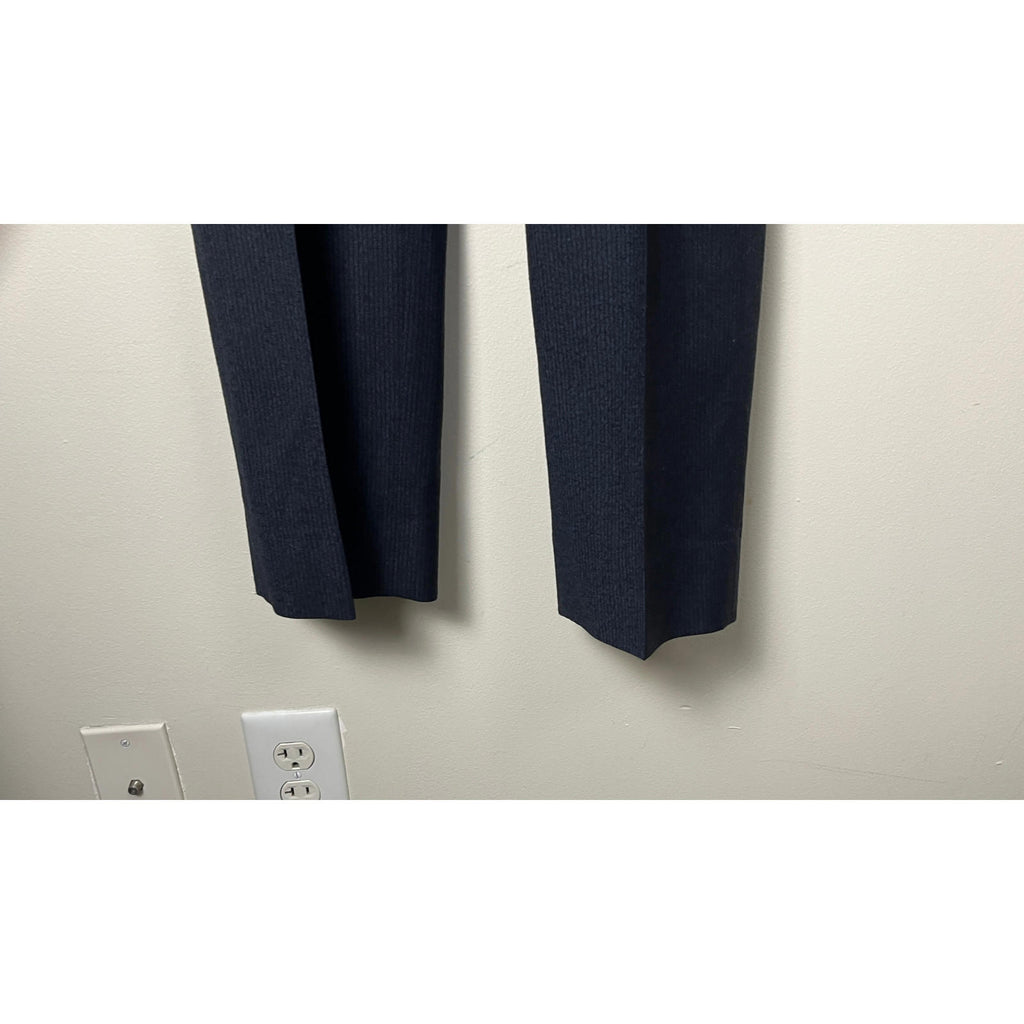 Armani  Collezioni Navy Blue Micro striped  2 Piece Suit Jacket Pants Set