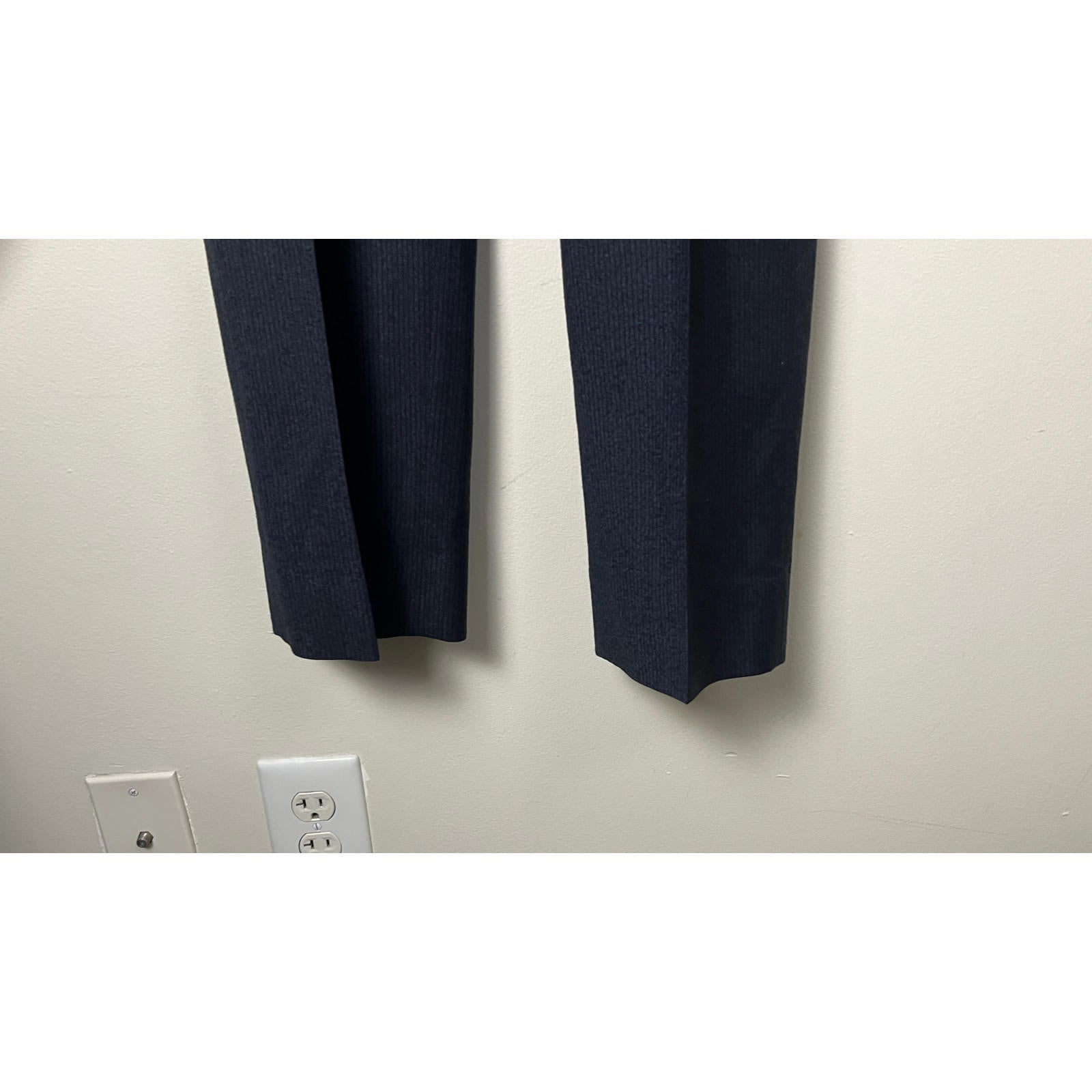 Armani  Collezioni Navy Blue Micro striped  2 Piece Suit Jacket Pants Set