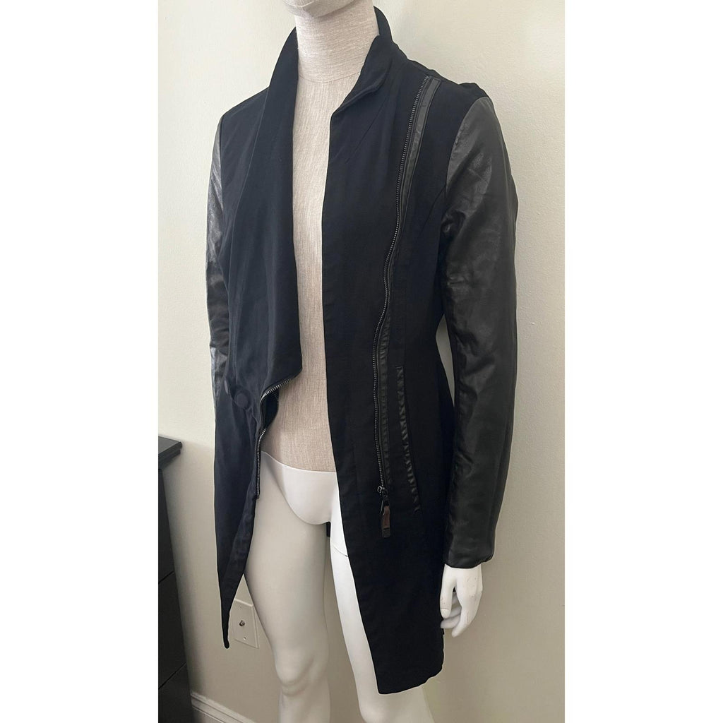 RUDSAK Avant Garde Asymmetrical Leather Jacket