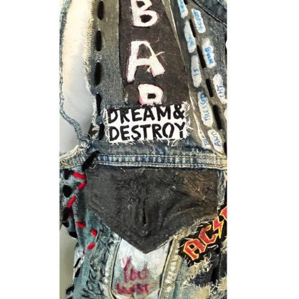 DREAM & DESTROY Destroyed Denim Vest