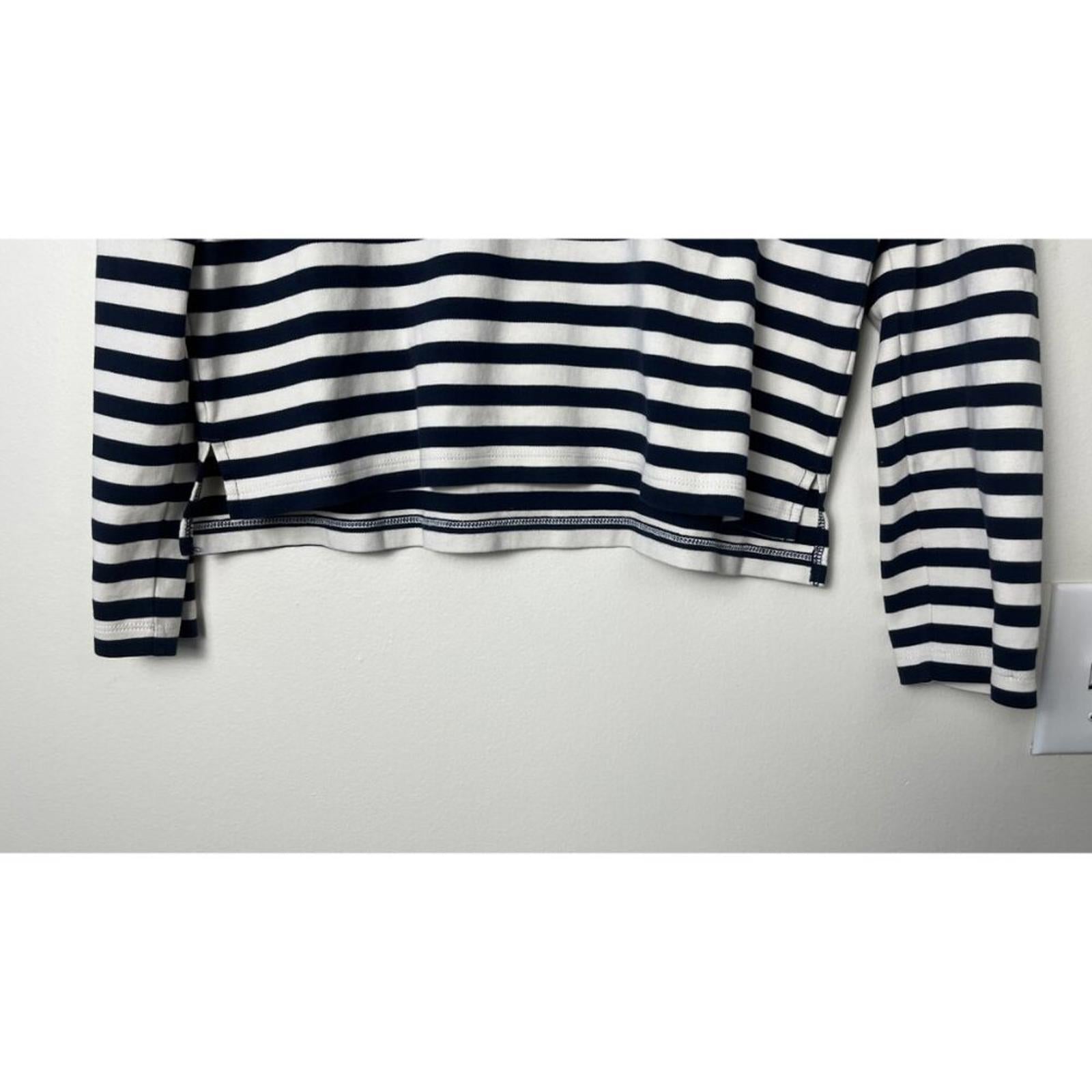SUNSPEL Cropped Boyfriend Blouse