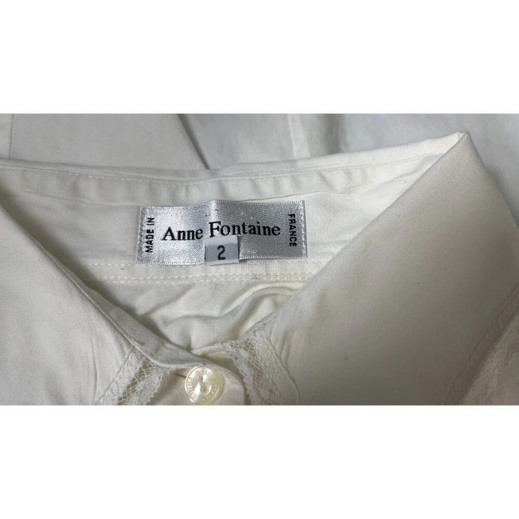 ANNE FONTAINE French Lace Blouse