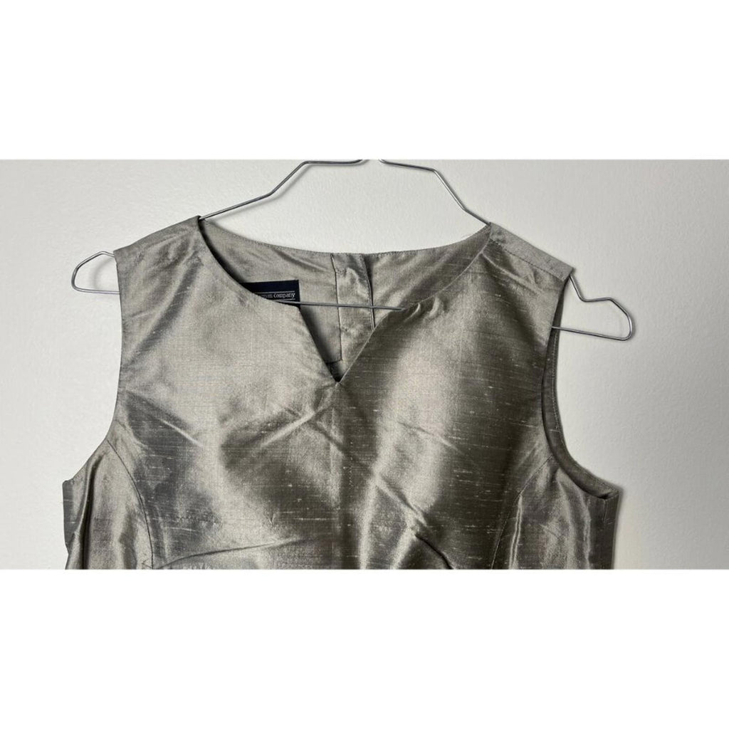 J PETERMAN COMPANY Metallic Silk Pant Set