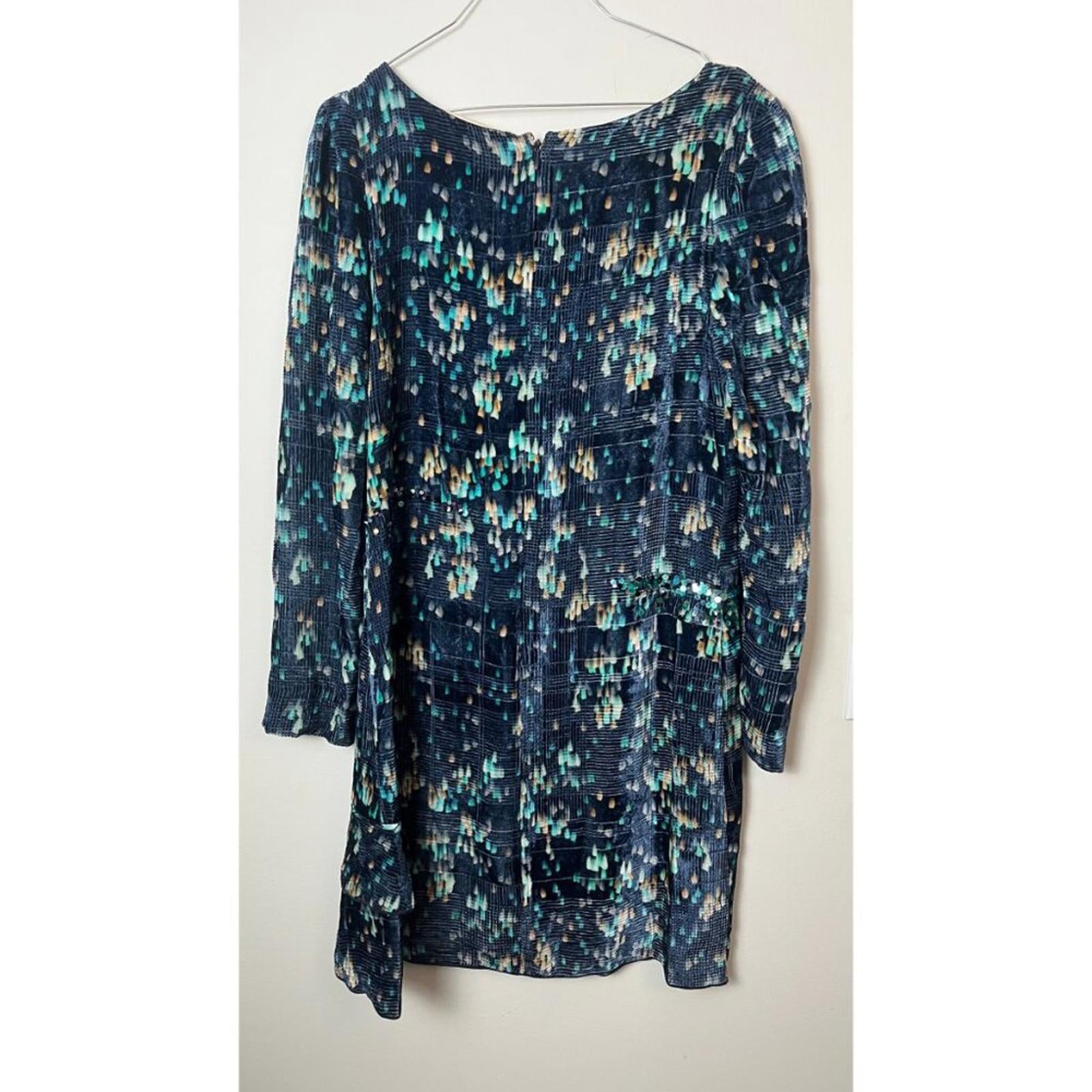 VANESSA BRUNO Silk Blend Sequin Dress