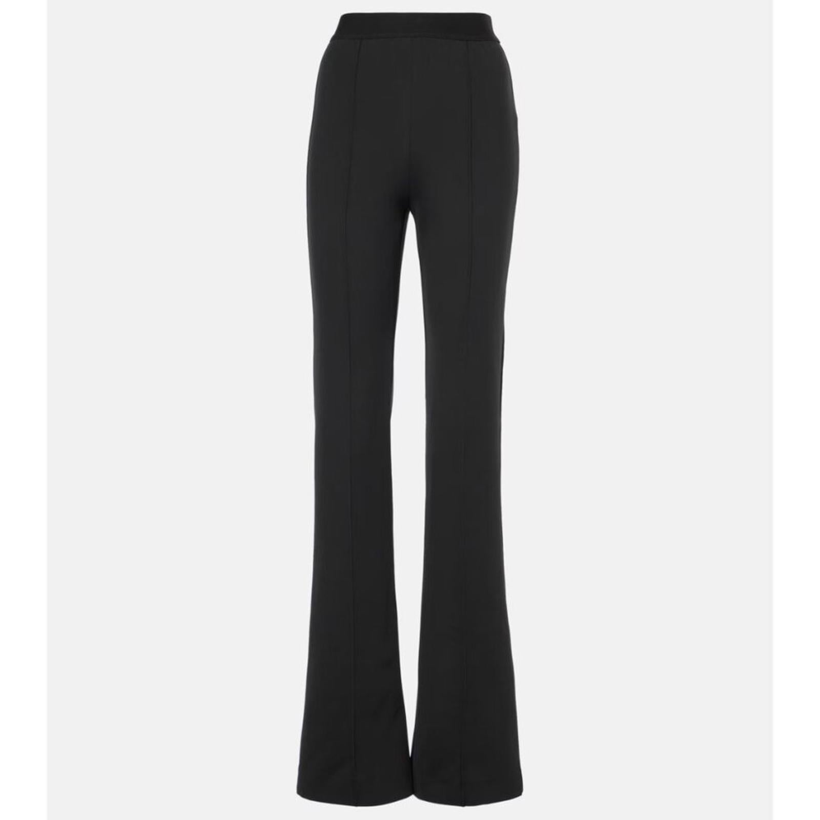 WARDROBE.NYC  X RHW STRETCH FLARED SLIM FIT HIGH WAIST PANTS