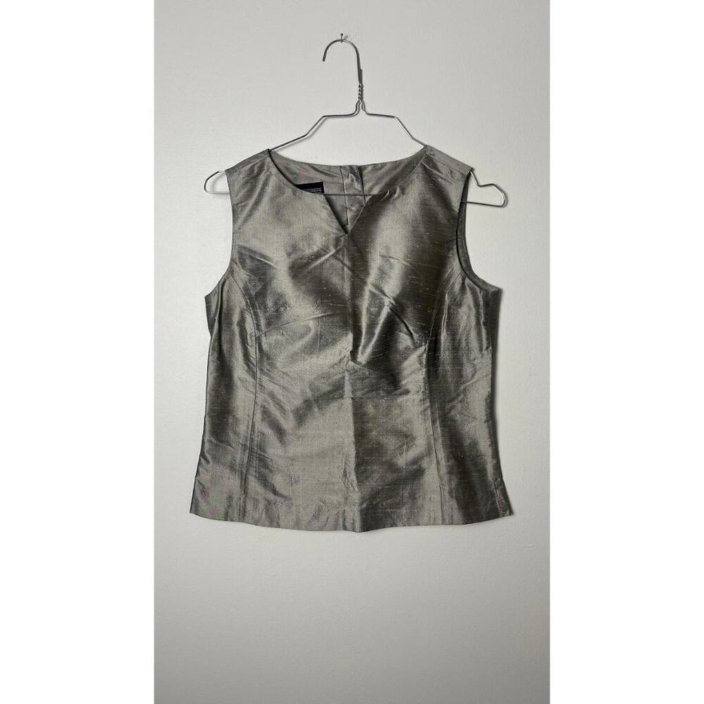J PETERMAN COMPANY Metallic Silk Pant Set