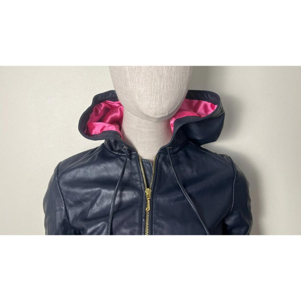 JUICY COUTURE Lambskin Leather Jacket
