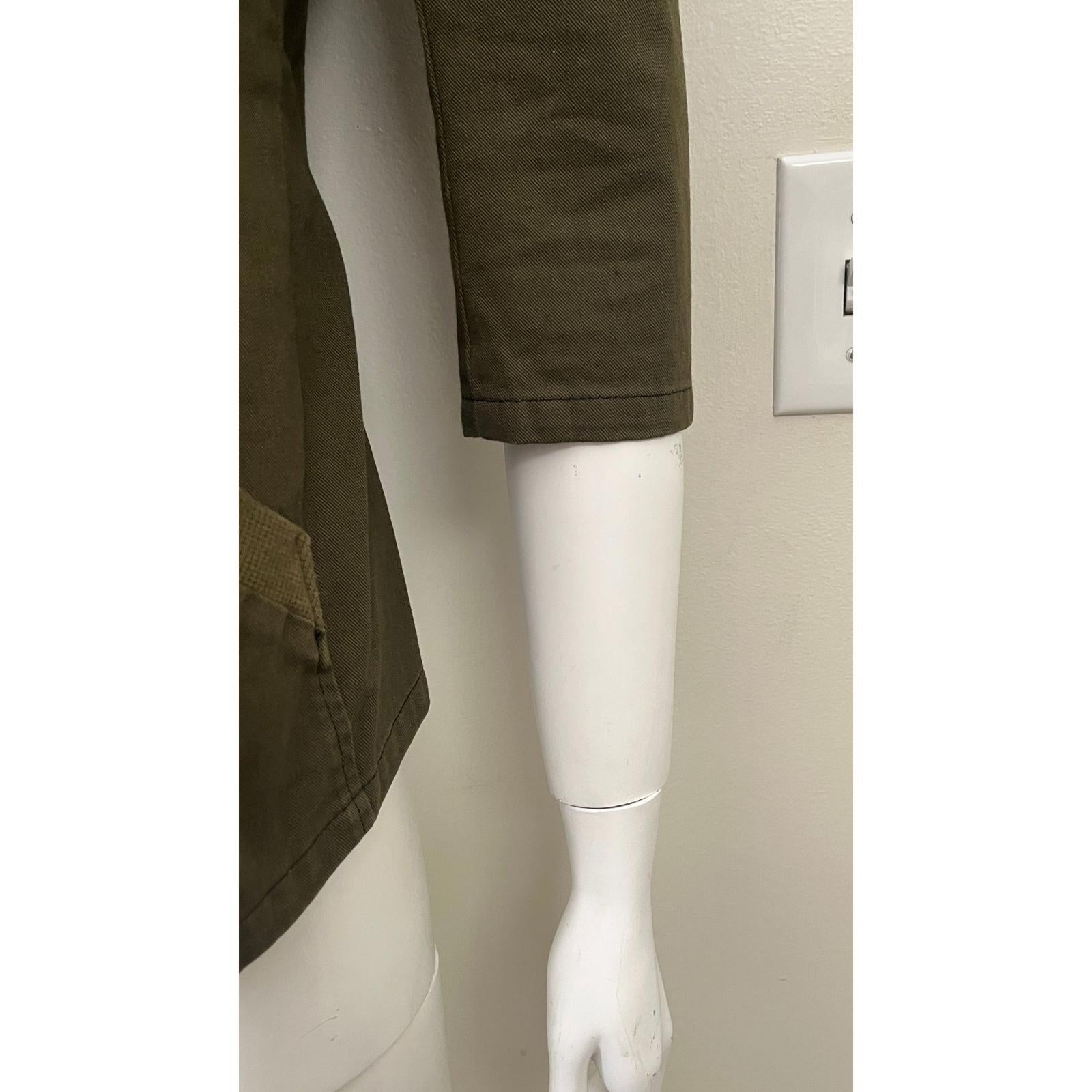 Y'S YOHJI YAMAMOTO Green Army Jacket