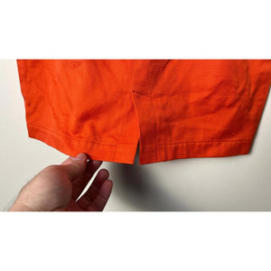 THIERRY MUGLER ORANGE BODYCON MINI SKIRT