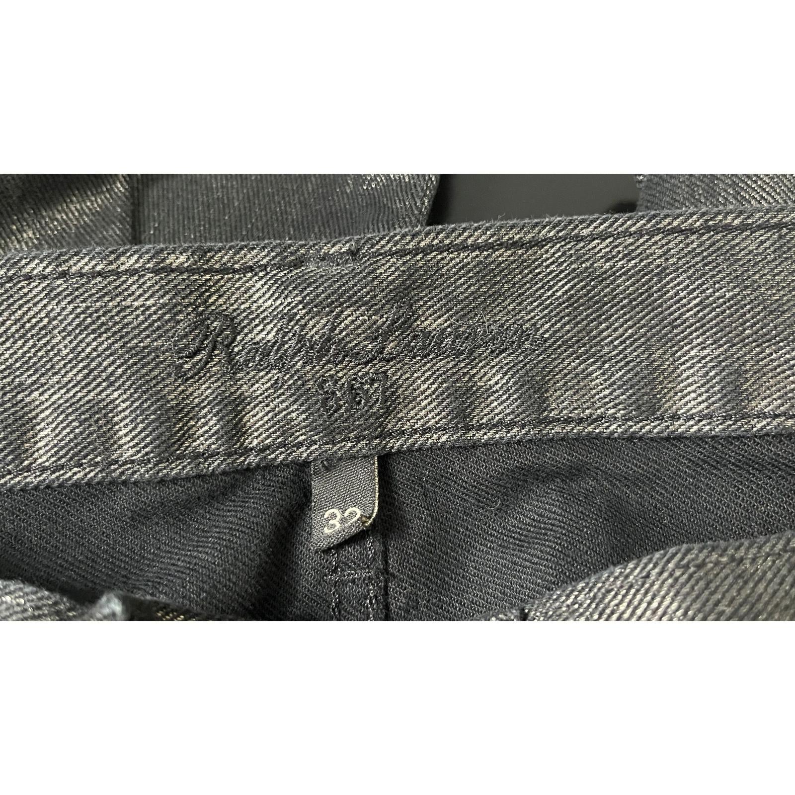 RALPH LAUREN Black Label Wax Jeans