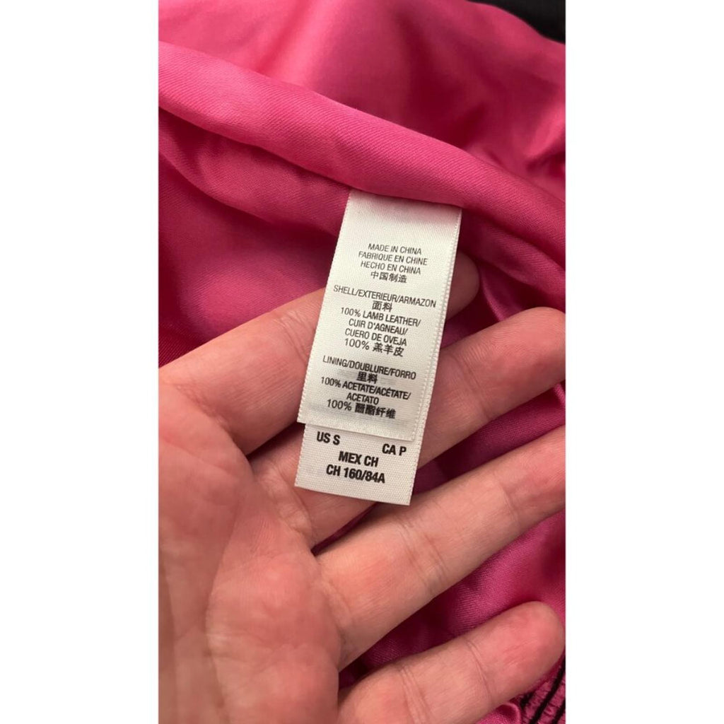 JUICY COUTURE Lambskin Leather Jacket