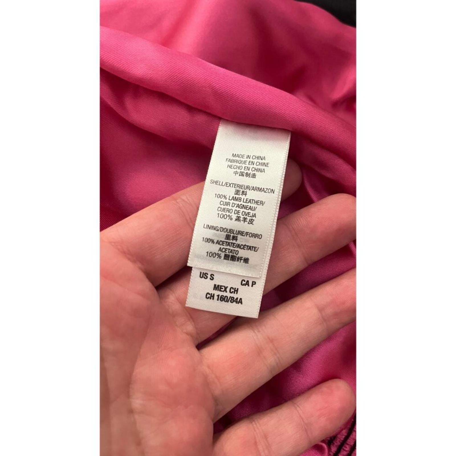 JUICY COUTURE Lambskin Leather Jacket