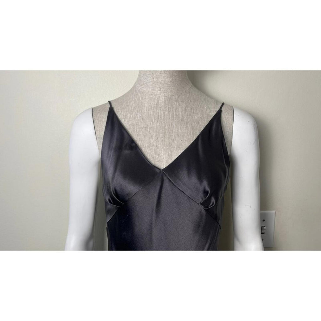 MARIA GRACHVOGAL Metallic Slip Dress