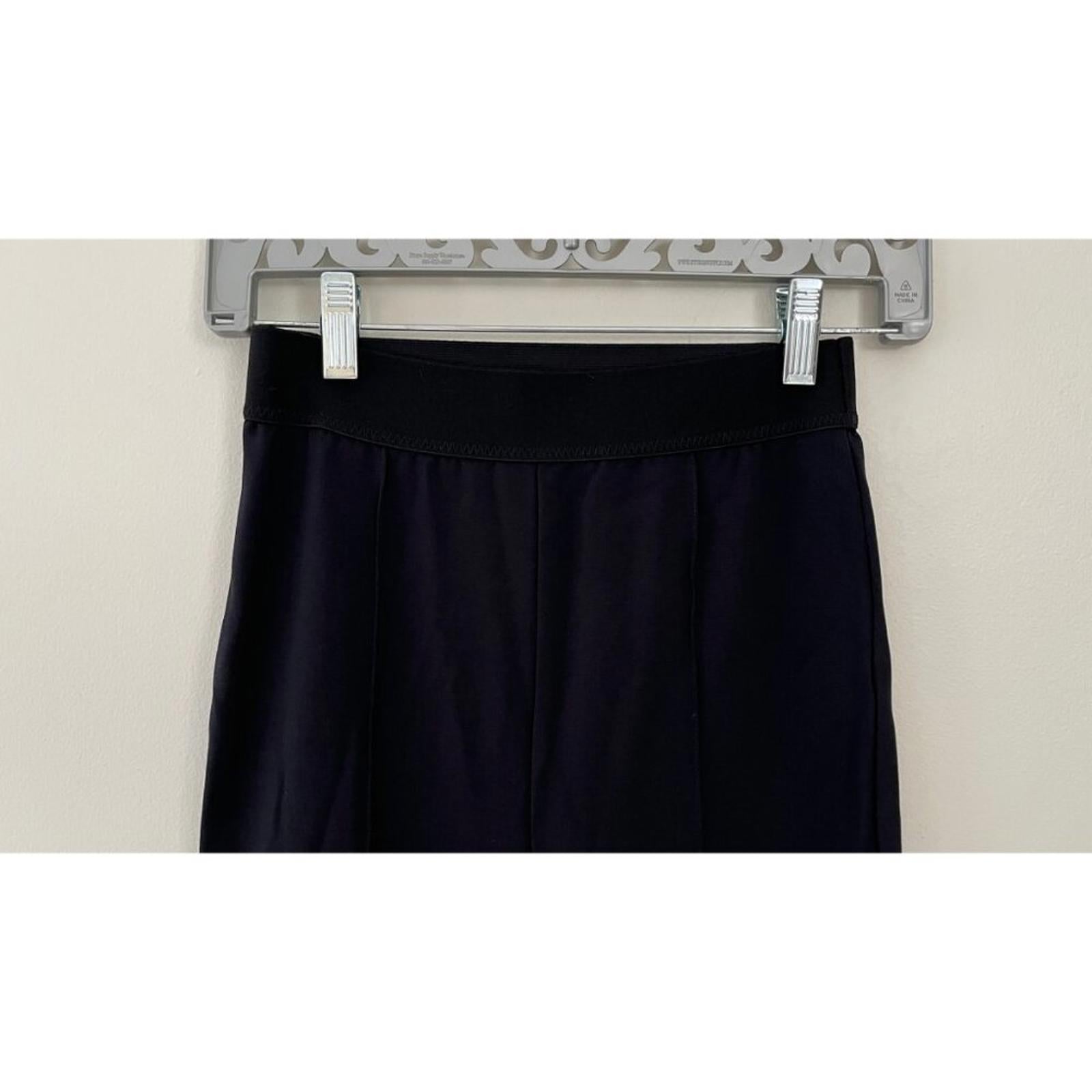 WARDROBE.NYC  X RHW STRETCH FLARED SLIM FIT HIGH WAIST PANTS