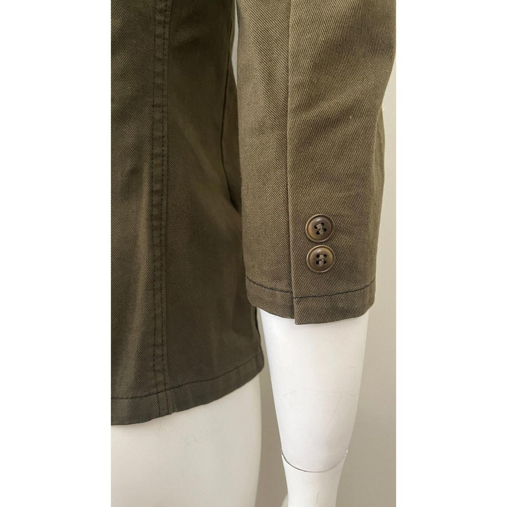 Y'S YOHJI YAMAMOTO Green Army Jacket