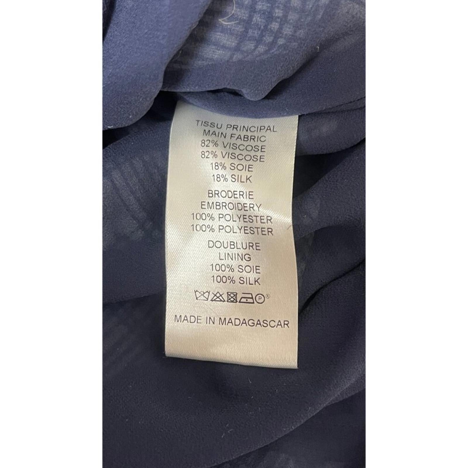 VANESSA BRUNO Silk Blend Sequin Dress