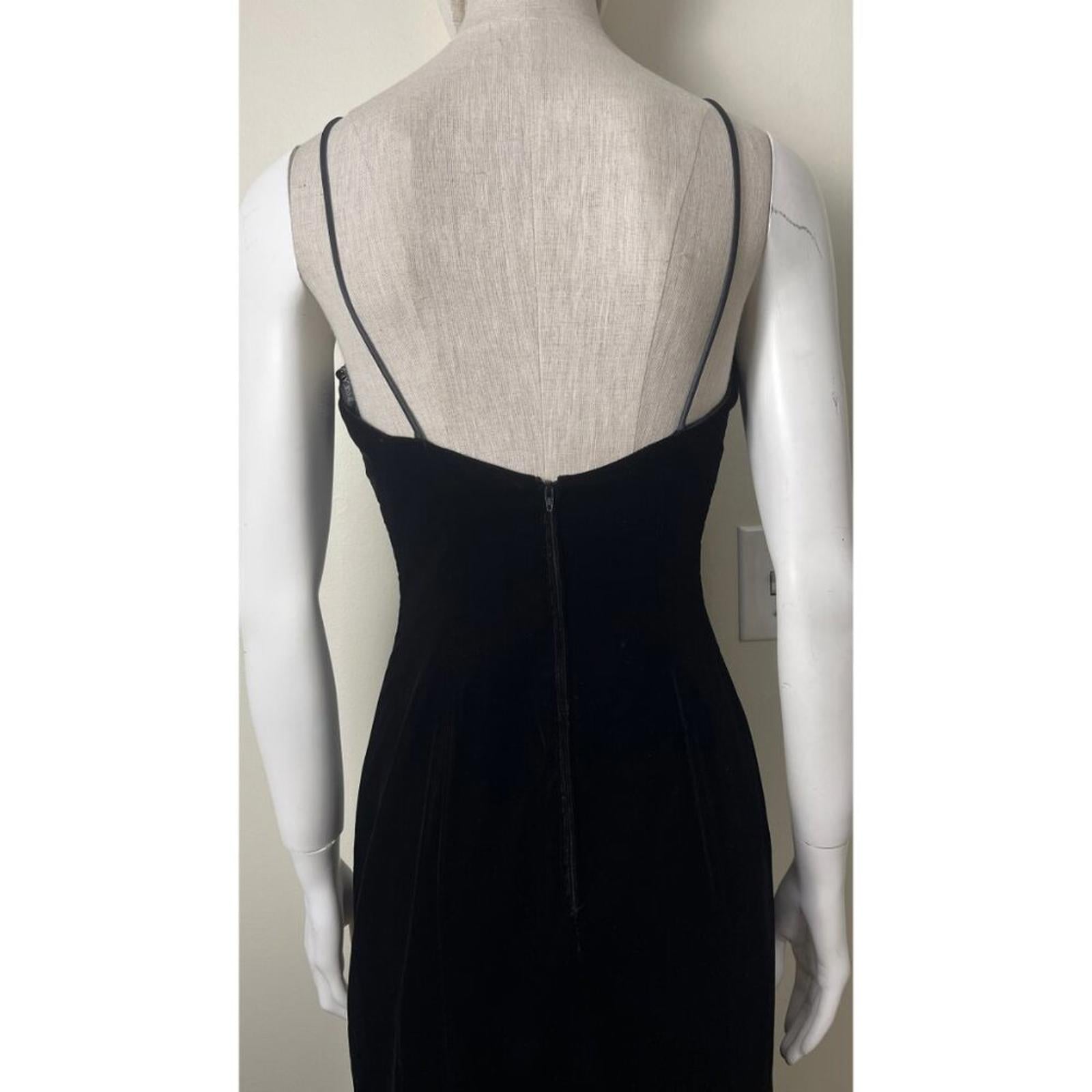 VINTAGE JESSICA MCCLINTOCK VELVET AND LACE STEVIE NICKS DRESS 6