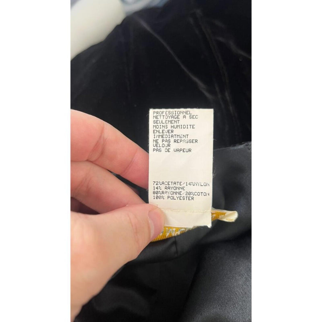 VINTAGE JESSICA MCCLINTOCK VELVET AND LACE STEVIE NICKS DRESS 6